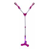 Microfone Infantil Duplo Musical Karaokê Rosa Brinquedo