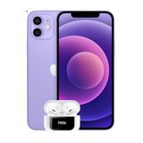 Iphone 12 Roxo 128gb Vitrine + Fone C/ Tela Lcd