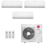 Ar Condicionado Multi Split Inverter Lg 30 000 1x Evap Hw 9 000 1x Evap Hw 12 000 1x Evap Hw 18 000 Quente Frio 220v