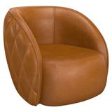 Poltrona Decorativa Para Sala Living Olimpo M03 Couríssimo Whisky - Lyam Decor