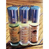 Óleo De Perfume Al-rehab Special, Pacote Com 3 Unidades, Choco Musk Soft Dalal