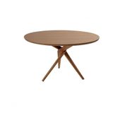 Mesa De Jantar Redonda Madeira Maciça - Aiko - Espresso Móveis