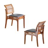 Cadeiras Para Mesa De Jantar Madeira Maciça - Zeus - Espresso Móveis