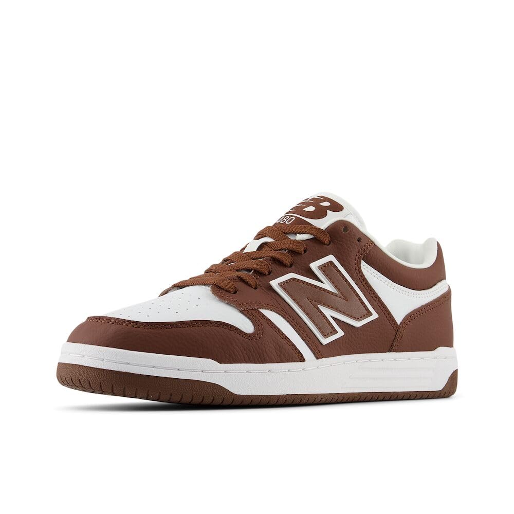 Tênis New Balance 480 V1 Para Homens Rich Oak/white, Tamanho 8,5 Eua
