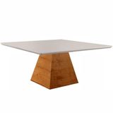 Mesa De Jantar Quadrada - Velvet-1,50x1,50m - Requinte Salas