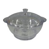 Terrina/tigela De Vidro Com Tampa 2,5 Litros N247090-3 - Quanhe