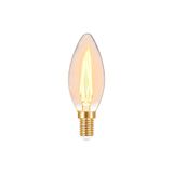 Lâmpada Led Taschibra Filamento Vintage Vela B35 3w E14 220v 11080683