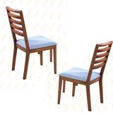 Cadeiras Para Mesa De Jantar Estofada - Valença - Art Salas