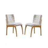 Cadeiras Para Mesa De Jantar Estofada - Siena - Art Salas