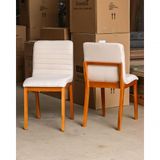 Cadeiras Para Mesa De Jantar Estofada - Petra - Art Salas