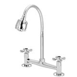 Torneira Misturador Cozinha Mesa Gourmet Flexível 1/4v Luxo