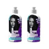 Creme Pentear Soul Power Text 500ml Fitagem - Kit Com 2un