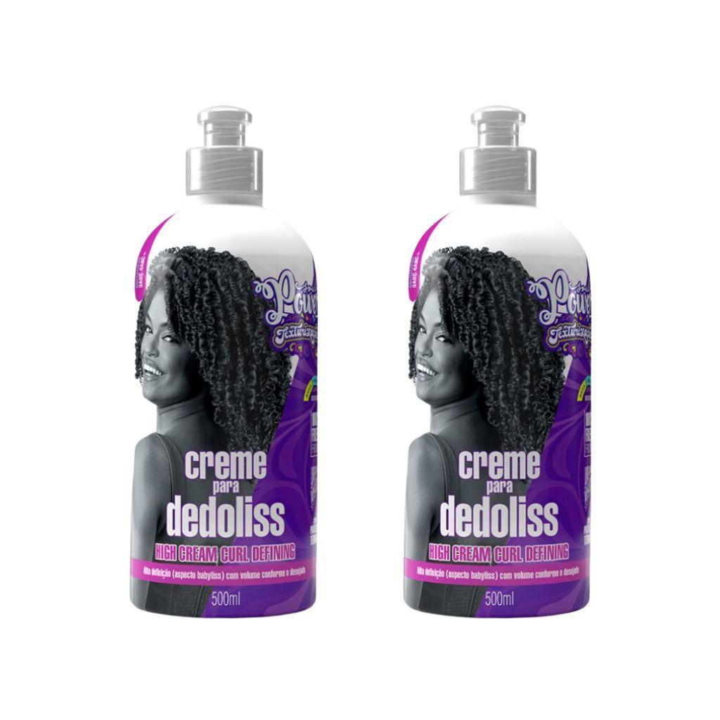 Creme Pentear Soul Power Text 500ml Dedoliss - Kit Com 2un - Carrefour