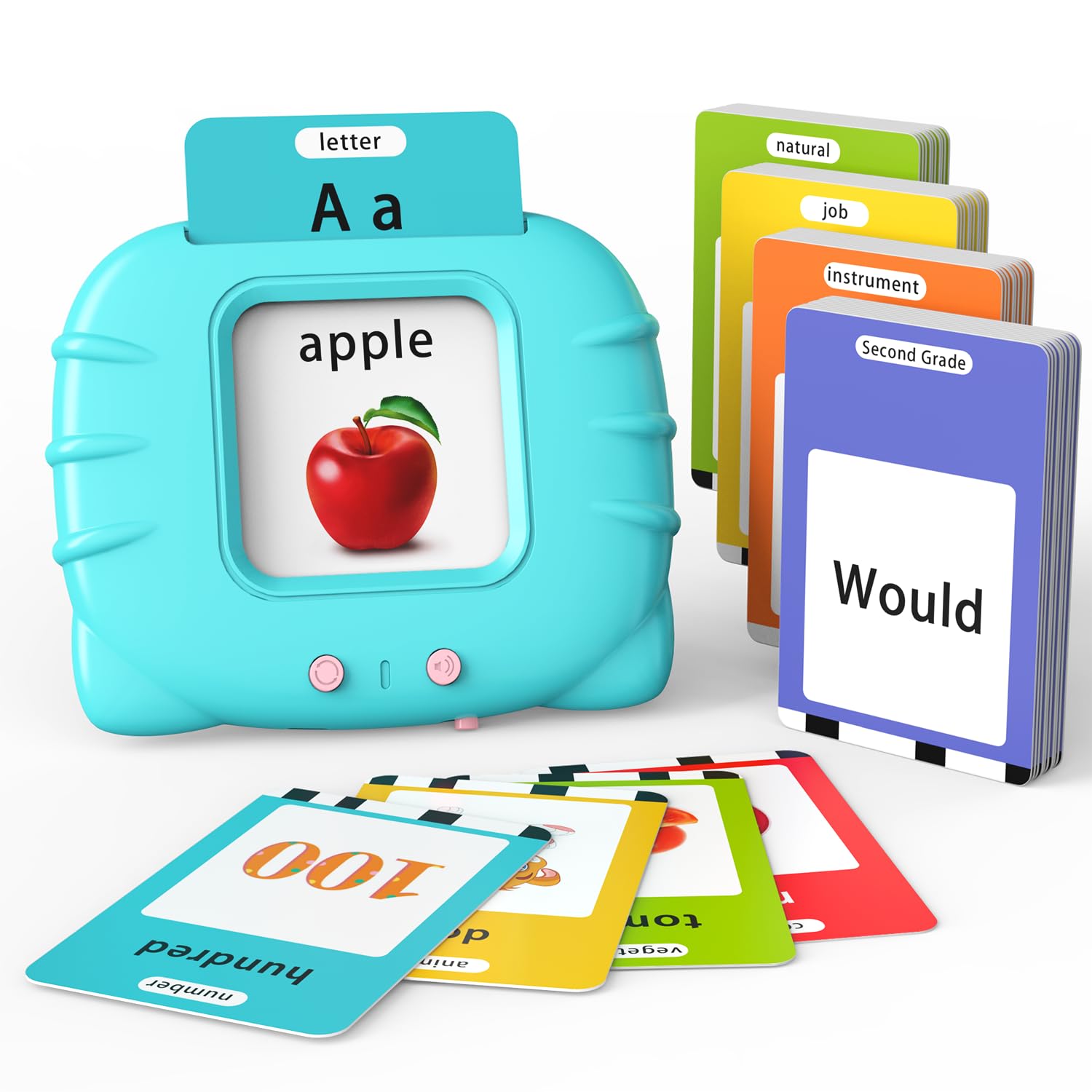 Talking Flash Cards Lpare Para Crianças De 2 A 6 Anos Com 280 Cartões