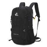 Mochila De Caminhada Beash 40l Impermeável Com Capa De Chuva Preta