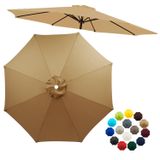 Substituição Do Dossel De Guarda-chuva De Pátio Lzxnfzy 10 Pés Cáqui