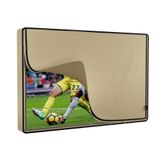 Capa De Tv Ibirdie Outdoor Waterproof Para Tv De 52 A 55 Polegadas Bege