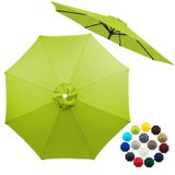 Substituição Do Dossel De Guarda-chuva De Pátio, 10 Pés E 8 Costelas, Verde