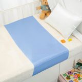Lençol De Berço De Seda Promeed 23 Momme Para Bebê Menino/menina Azul