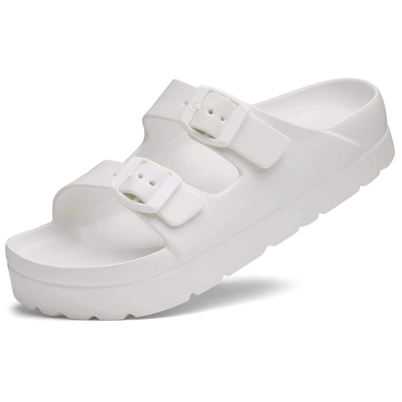 Sandálias Plataforma Goosecret Women Arch Support Brancas Tamanho 36