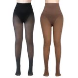 Meias Forradas De Lã Uniikstuff Triangle Crotch, 2 Pares Femininas