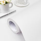 Papel De Parede Jeweluck White Papel De Contato Impermeável 40x1000cm