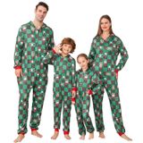 Pijama De Natal Angelggh Family Matching Green Xl Masculino
