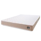 Colchão Casal Espuma D33 New Millenium 138x188x19cm Branco / Bege Hellen - Suporta até 120kg por Pessoa