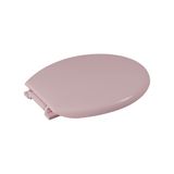 Assento Sanitário Plástico Astra Tpk/as Almofadado Rosa