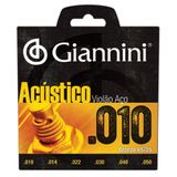 Corda Para Violao Giannini Geswam Bronze Acustica 65-35...