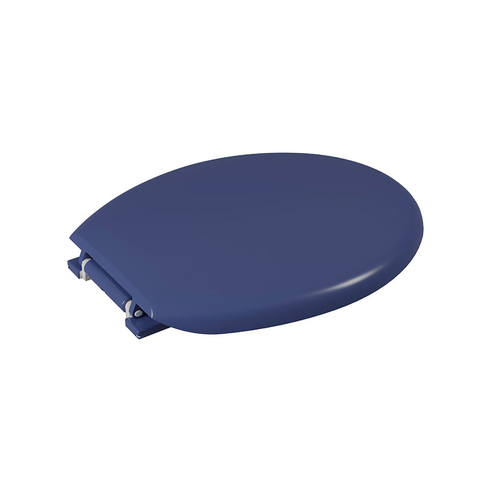 Assento Sanitário Plástico Astra Tpk/as Almofadado Azul