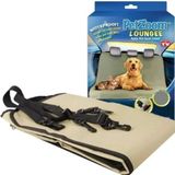 Capa Impermeável Para Banco Traseiro De Carro Pra Pets Com Cinto De Segurança - Ideal Pra Viajar Verde