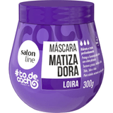 Máscara De Hidratação Matizadora Tô De Cacho Roxo Salon Line 500g
