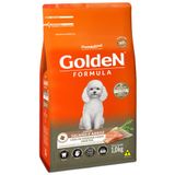 Ração Golden Fórmula Cães Adultos Raças Pequenas Salmão E Arroz Mini Bits 1kg
