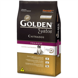 Ração Golden Gatos Adultos Castrados Frango 1 Kg