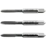 Macho Manual Aço Rápido Nº 10 3/16&#39;&#39; Unc Jogo 3 Pçs Vonder