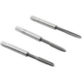 Macho Manual Aço Rápido Nº 6 3/64&#39;&#39; Unc Jogo 3 Pçs Vonder