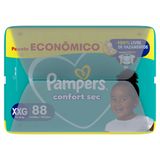 Fralda Descartável Pampers Confort Sec Xxg 88 Unidades