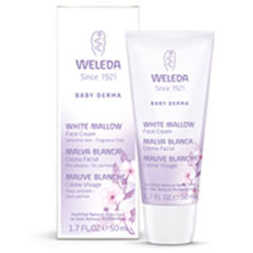 Baby Derma Face Cream White Mallow 1.7 Oz Da Weleda (pacote Com 4)