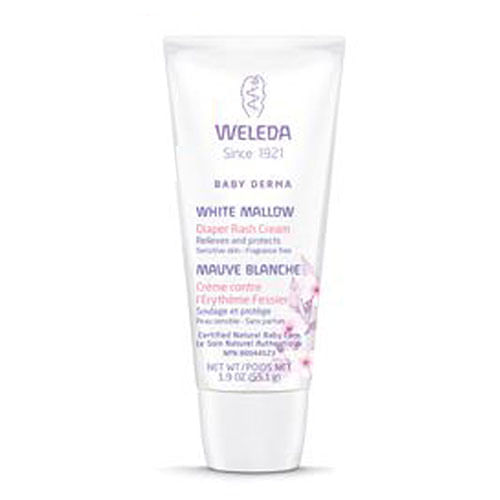 Creme Para Assaduras De Malva Branca 1,9 Onças Da Weleda (pacote Com 4)