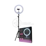 Ring Light 12 Polegadas Com Tripé De 1,5m + Disparador Remoto De Fotos Fotografia Selfie Controle