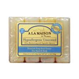 Sabonete Em Barra Hipoalergênico Sem Perfume 4/3,5 Oz Da A La Maison (pacote Com 4)