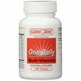 Suplemento Multivitamínico Geri-care Tablet 100 Por Frasco Caixa De 12 Da Mckesson (pacote Com 2)