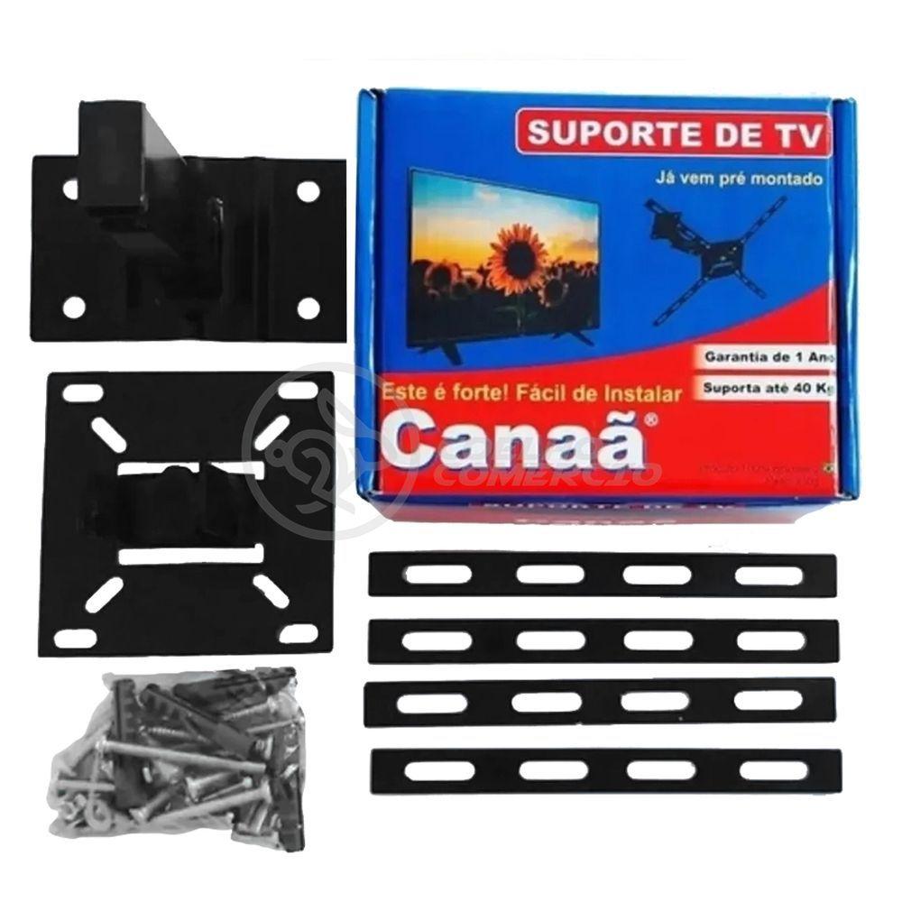 Suporte De Tv Tri Articulado Canaã Para Monitores Tvs 3d Plasma