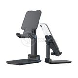 Suporte De Mesa Universal Para Celular Apoio Ajustável Articulado Smartphone Compacto Portátil
