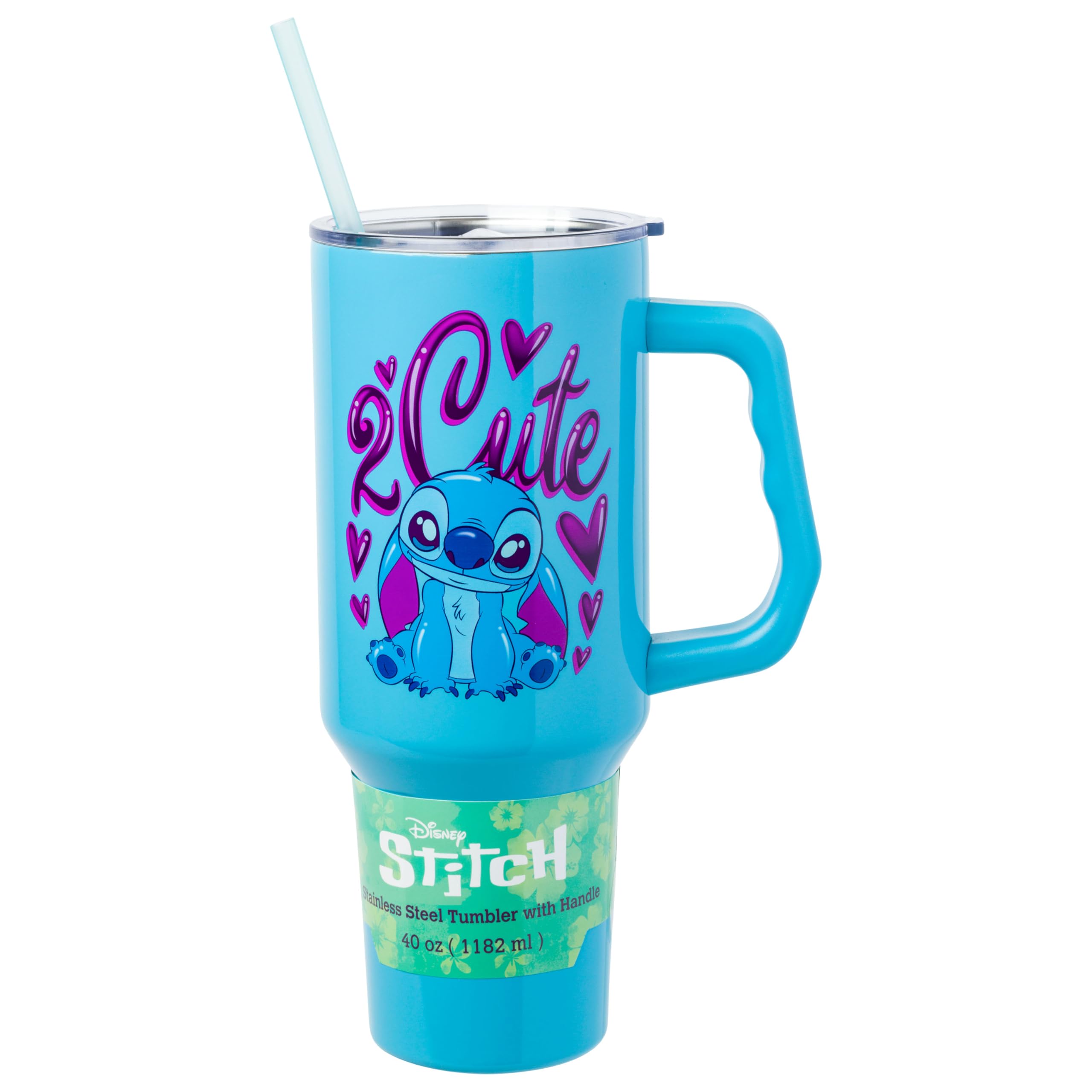 Copo Silver Buffalo Disney Lilo And Stitch 2 Cute De 1,2 L