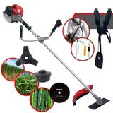 Roçadeira Cg520p Anmax 52cc Com Carretel E Faca 2p + Faca 80d