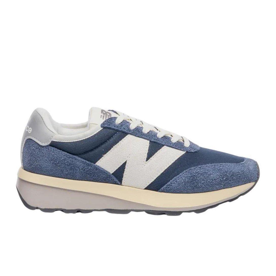 Tenis New Balance 370v1 Marinho/branco Off 041
