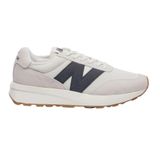 Tenis New Balance 370v1 Bege Claro/preto 044