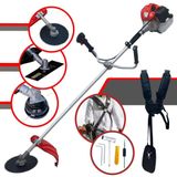 Roçadeira À Gasolina 2t Cg430p-p Tb 2hp + Lâmina 80 Dentes